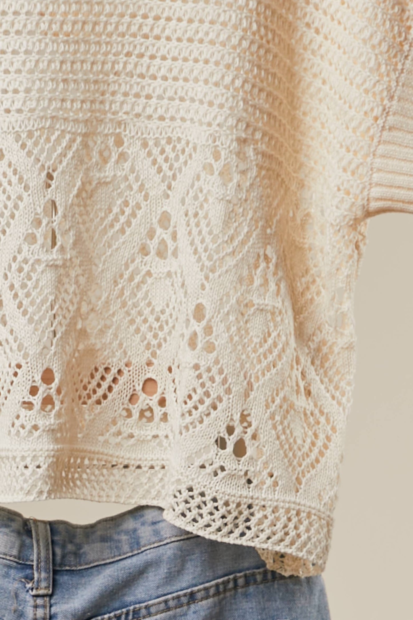 Crochet Boho Top