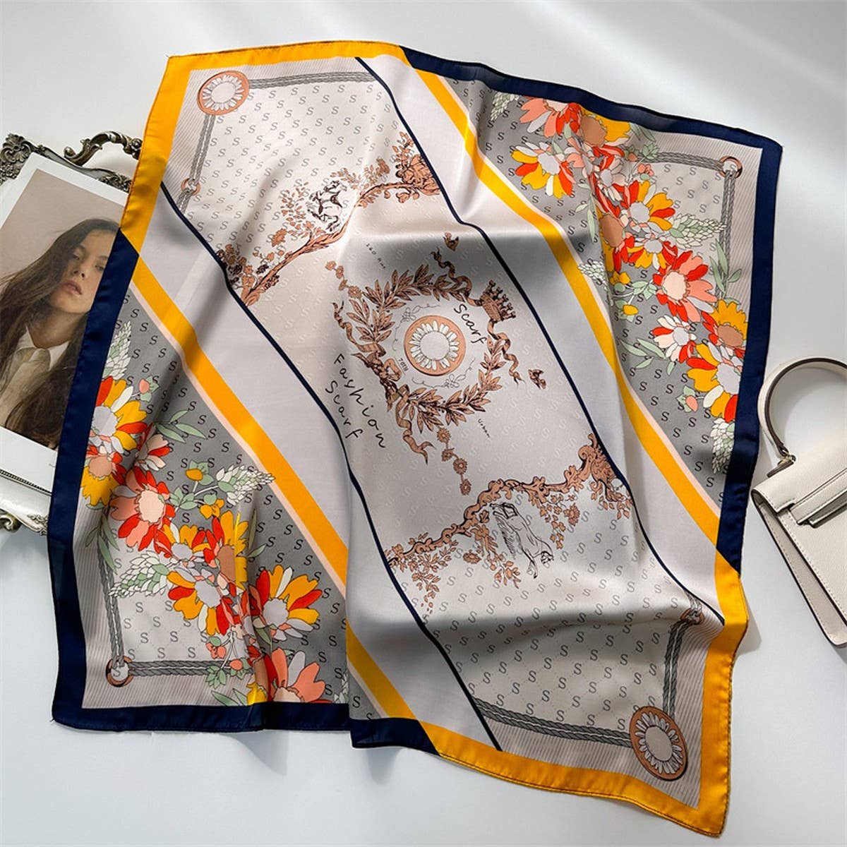Silky Summer Sun Protection Scarf