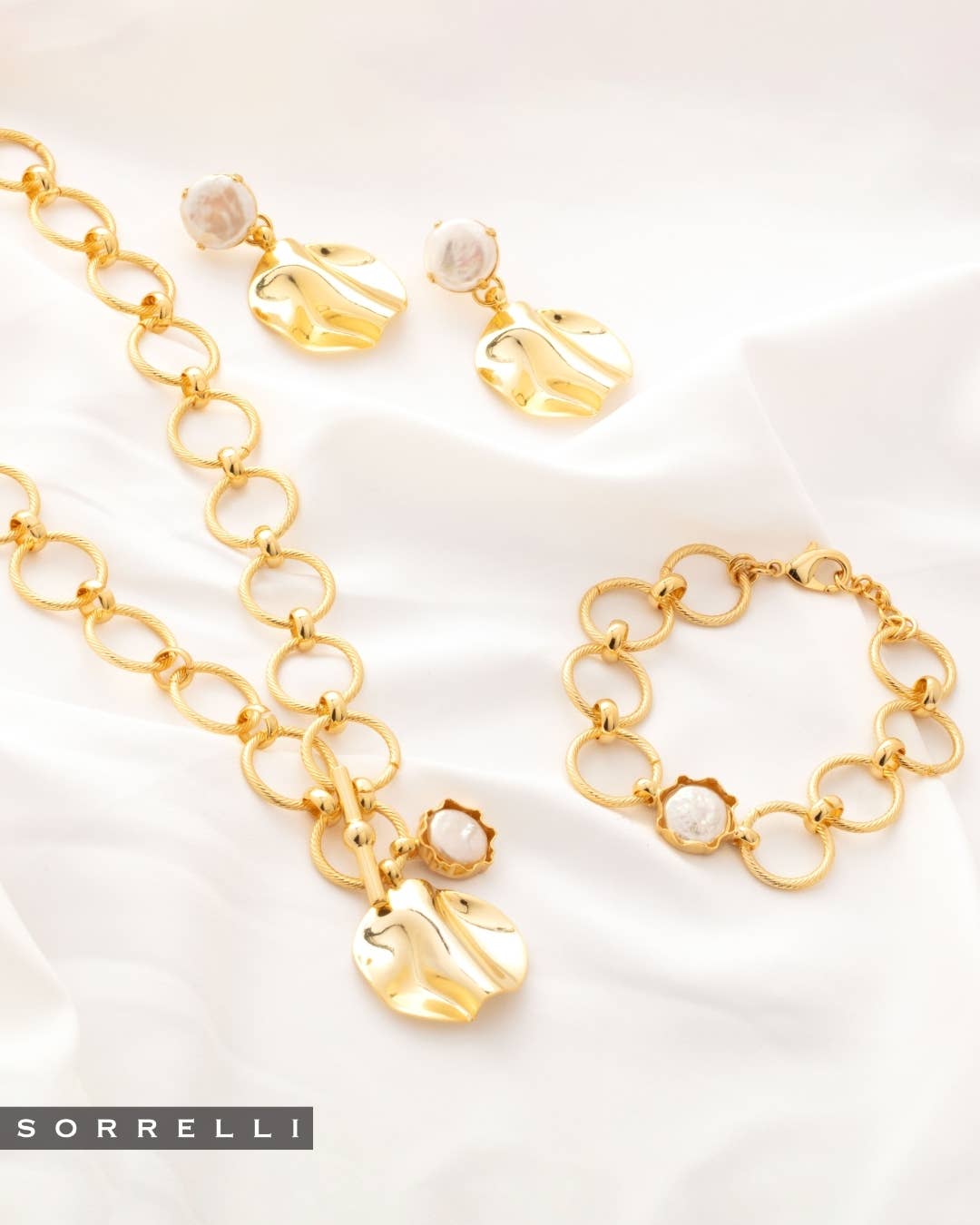 Guinevere Pearl Tennis Bracelet