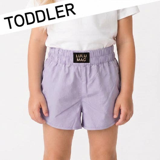 Lavender LM Shorts - TODDLER