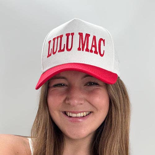 LULU MAC CAP RED