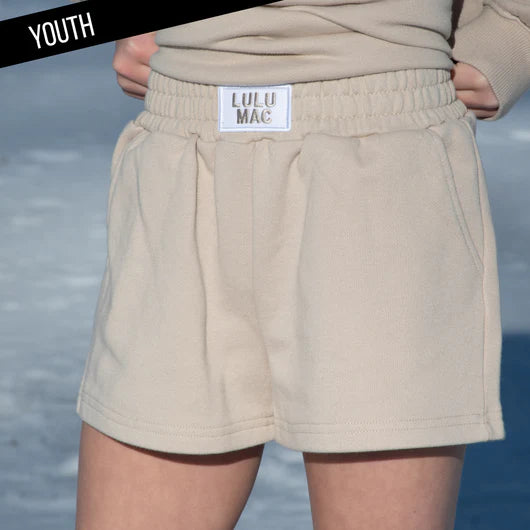 Youth Terry Shorts - Sand