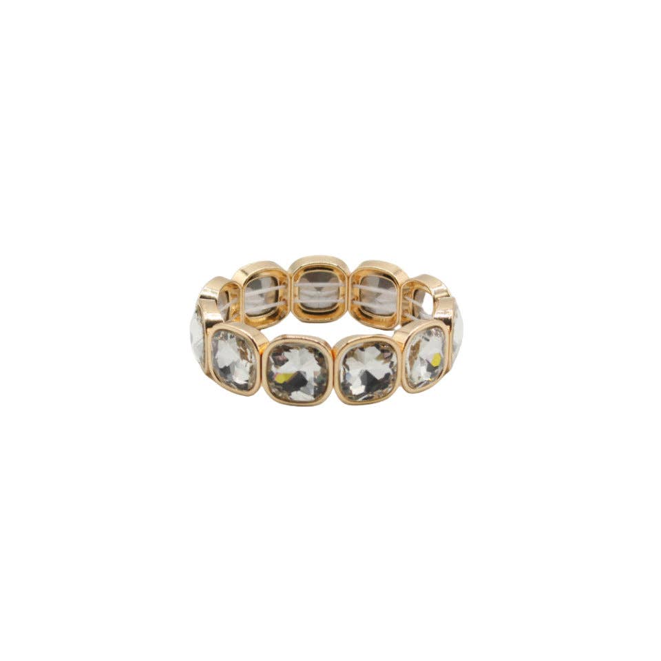 Glass Cuff Crystal