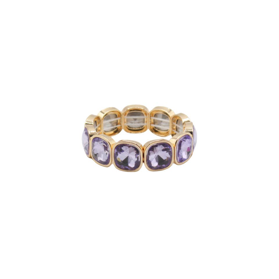 Glass Cuff Crystal