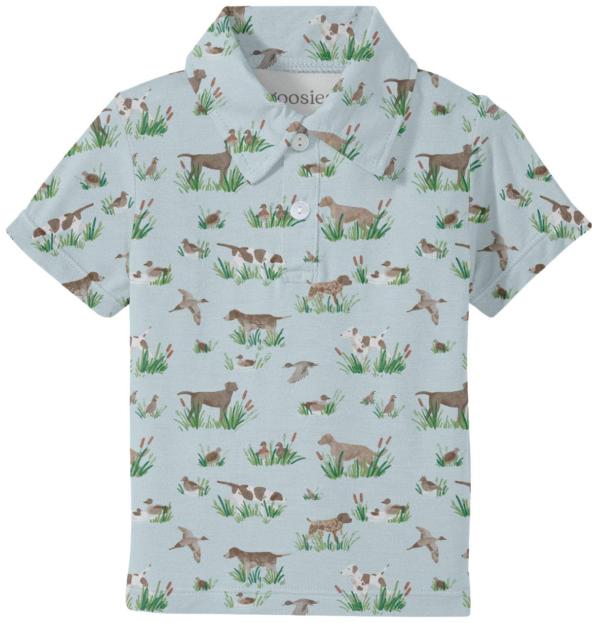Delta Bird Hunting Dogs SS Polo Shirt