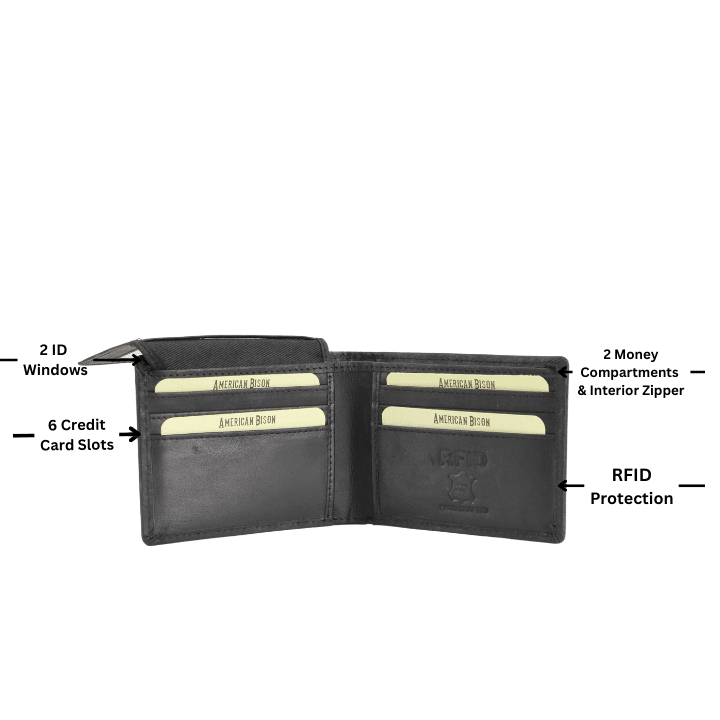American Flag Embossed Wallet