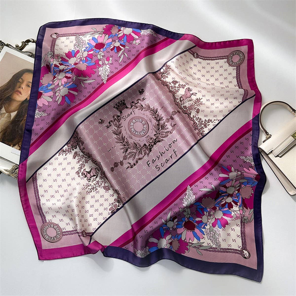Silky Summer Sun Protection Scarf
