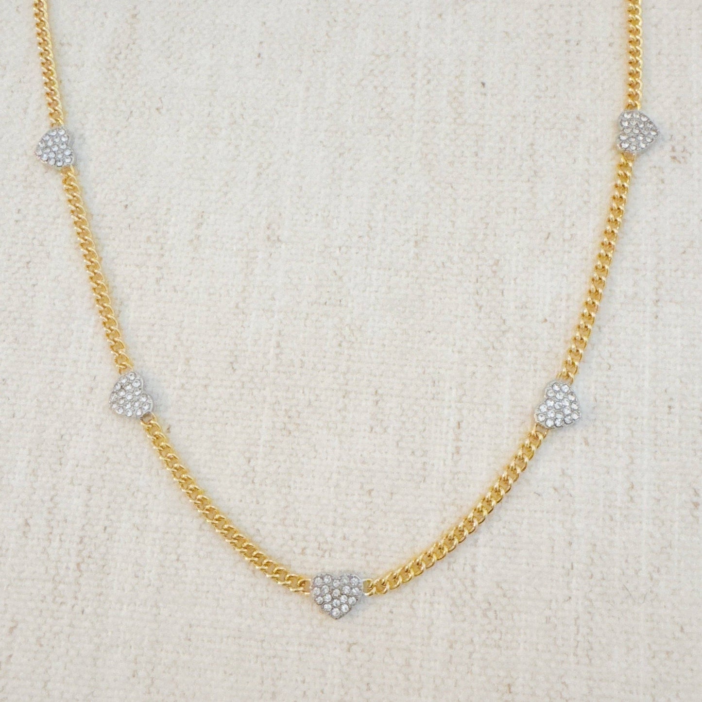 Heartful Rhythm Chain Necklace