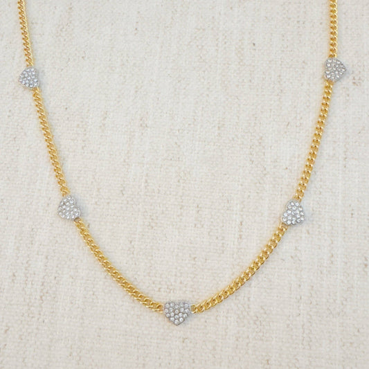 Heartful Rhythm Chain Necklace