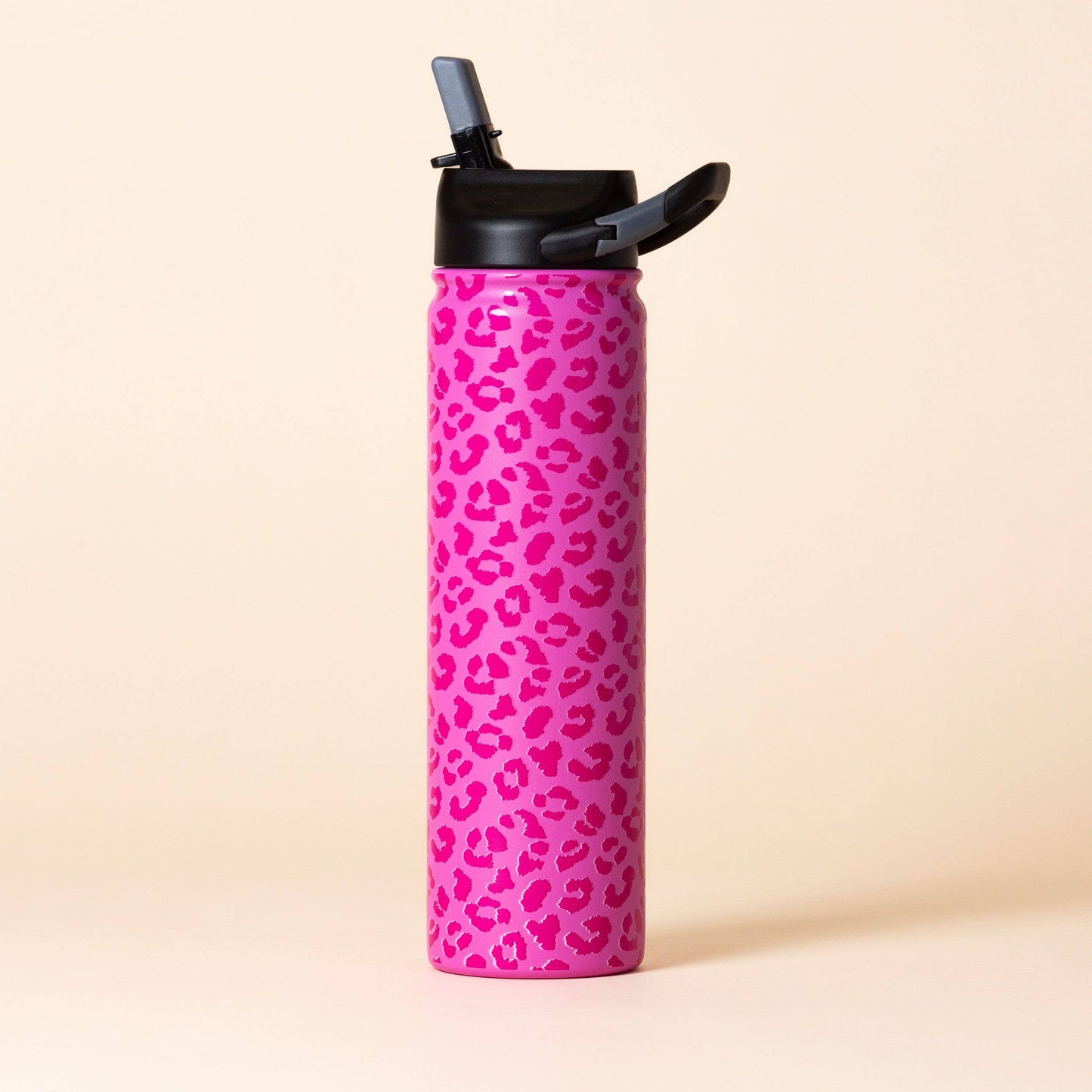 SIC | "Pink Leopard" Stainless Tumblers and Water Bottles