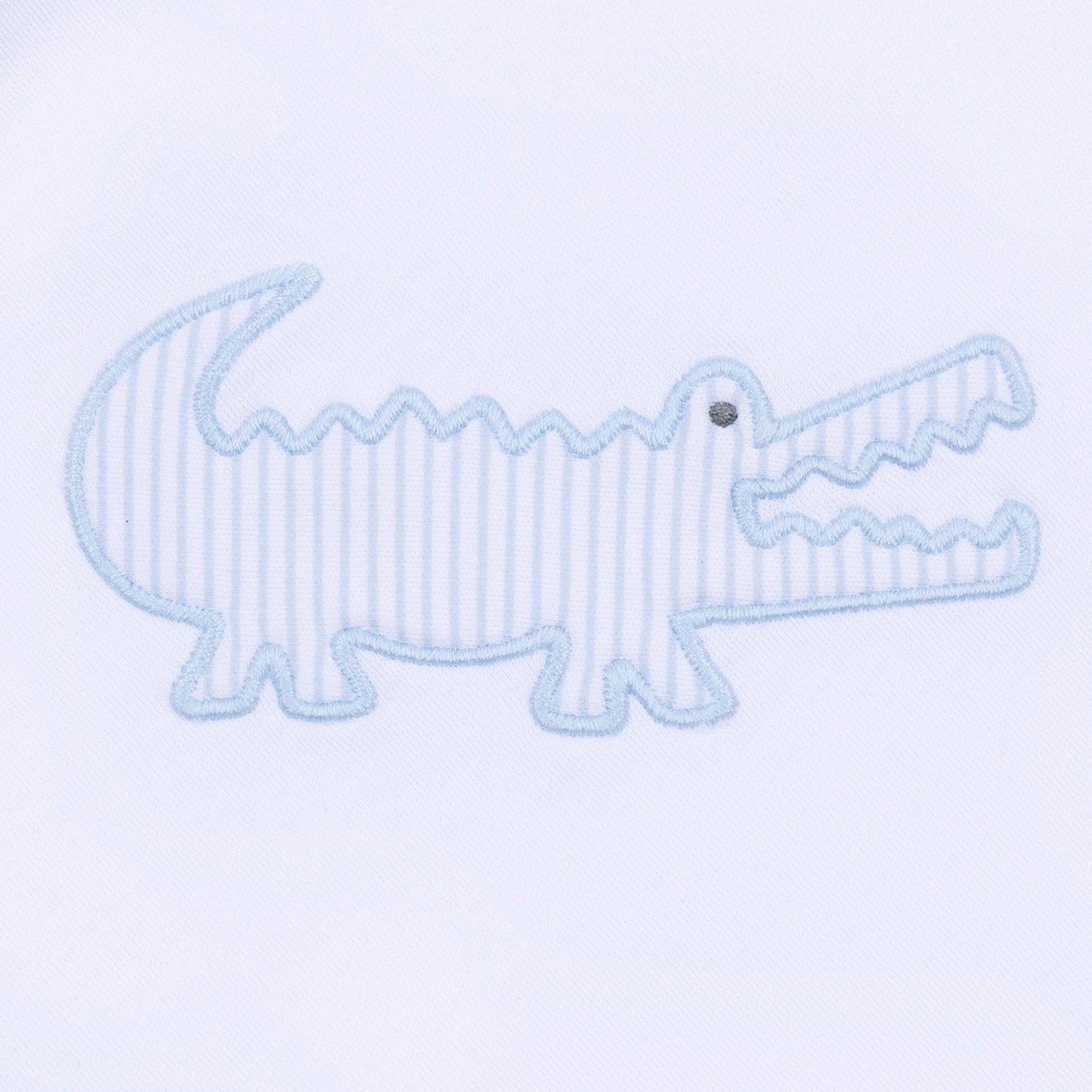 Gator Applique Bubble - Light Blue