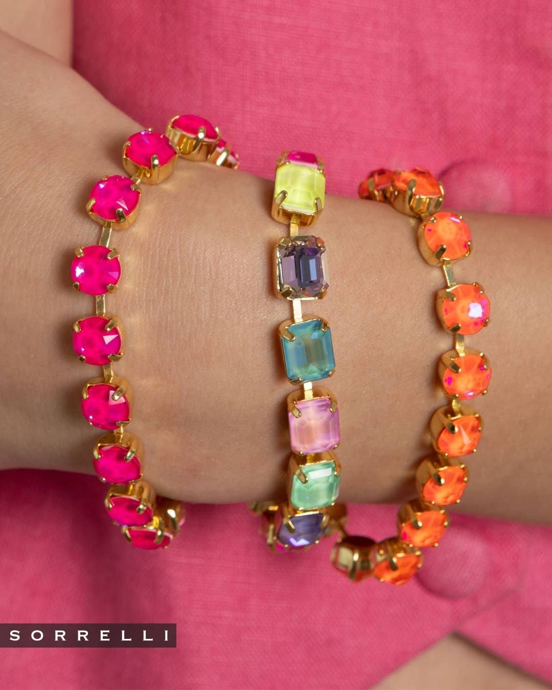Octavia Repeating Tennis Bracelet