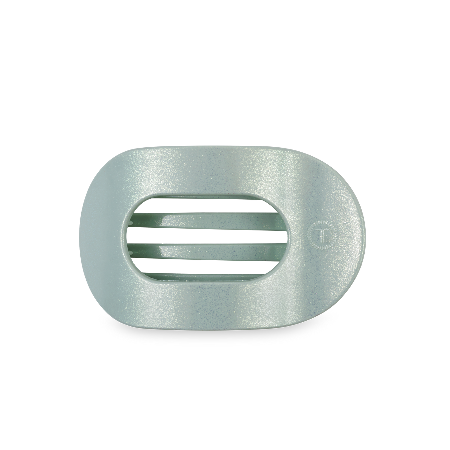 Flat Round Hair Clip | Medium | Dew Drop