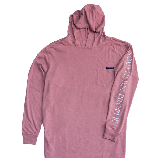 Hoodie Tee: Muscadine