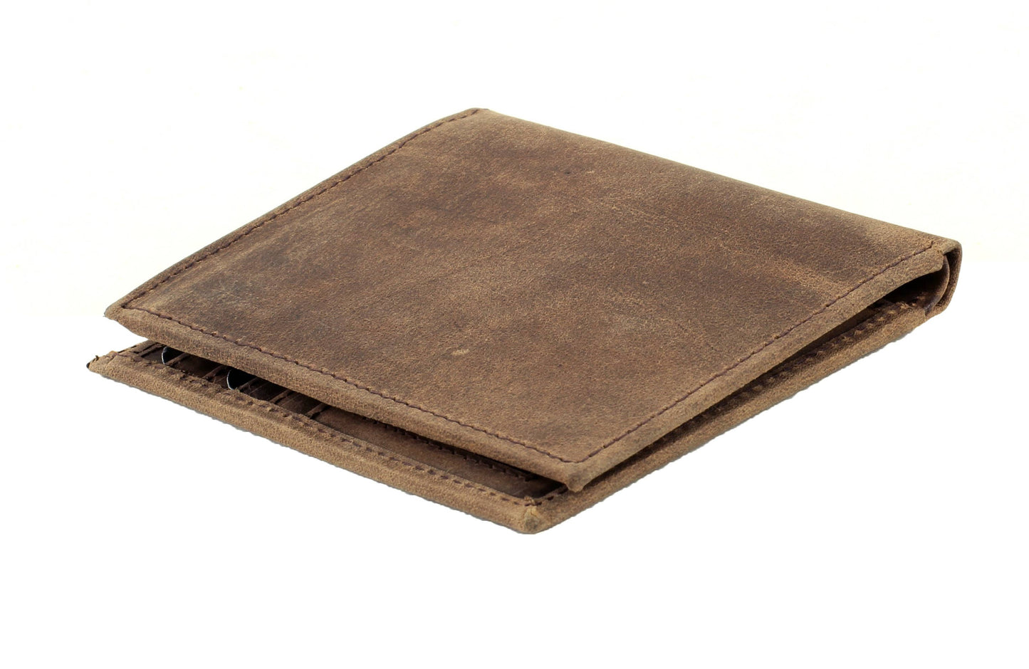 Leather Hipster Bi-fold Wallet