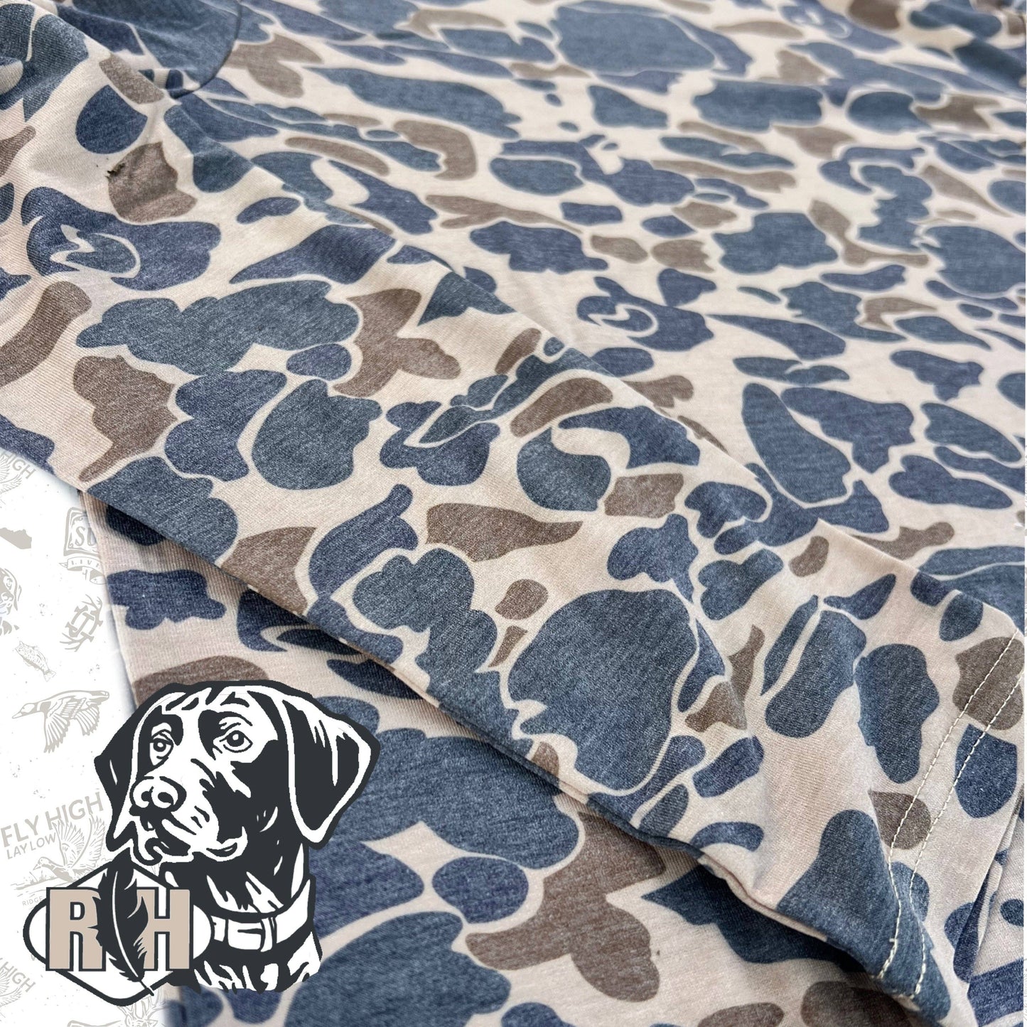 Ridge&Holler lightweight hoodie- Desert Camo