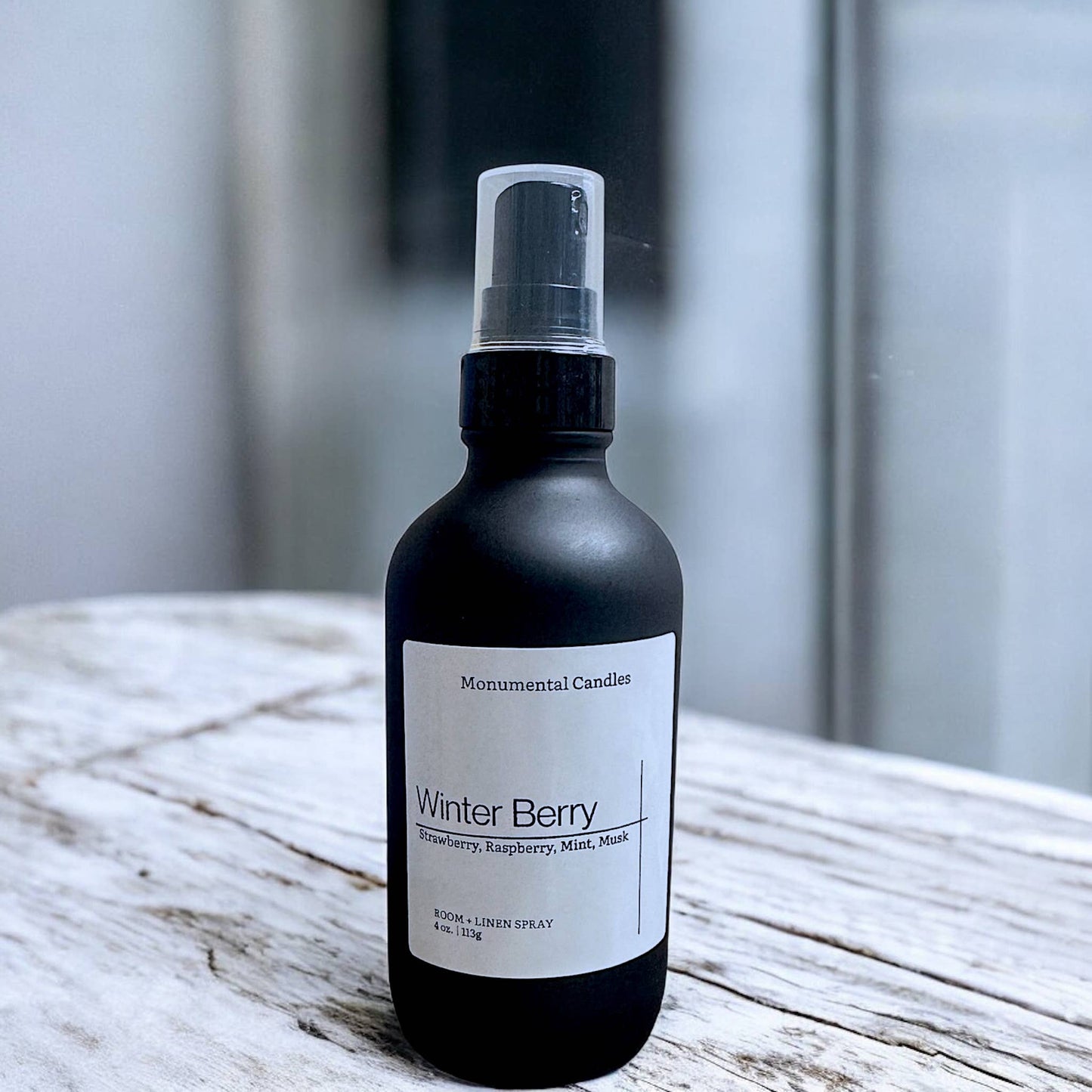 Winter Berry Matte Black Room/Linen Spray