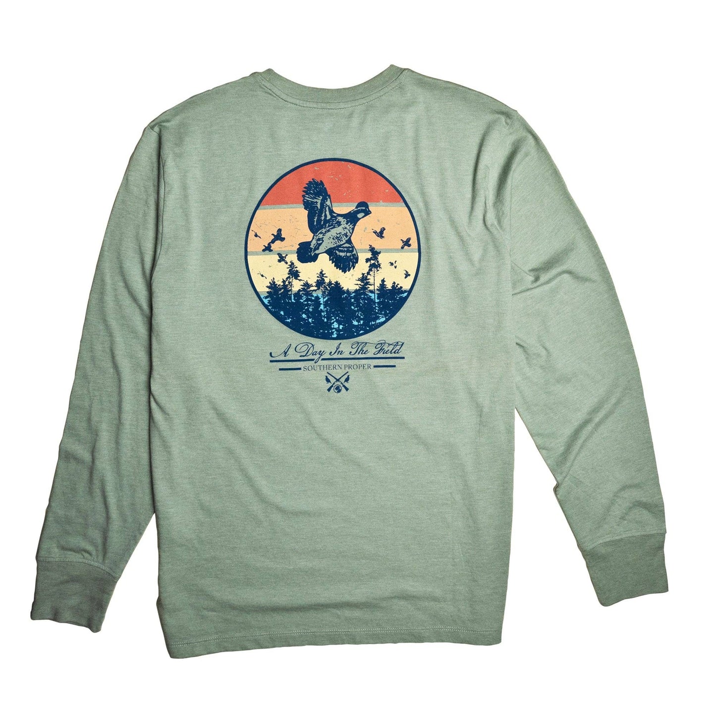 A Day in the Field LS Tee