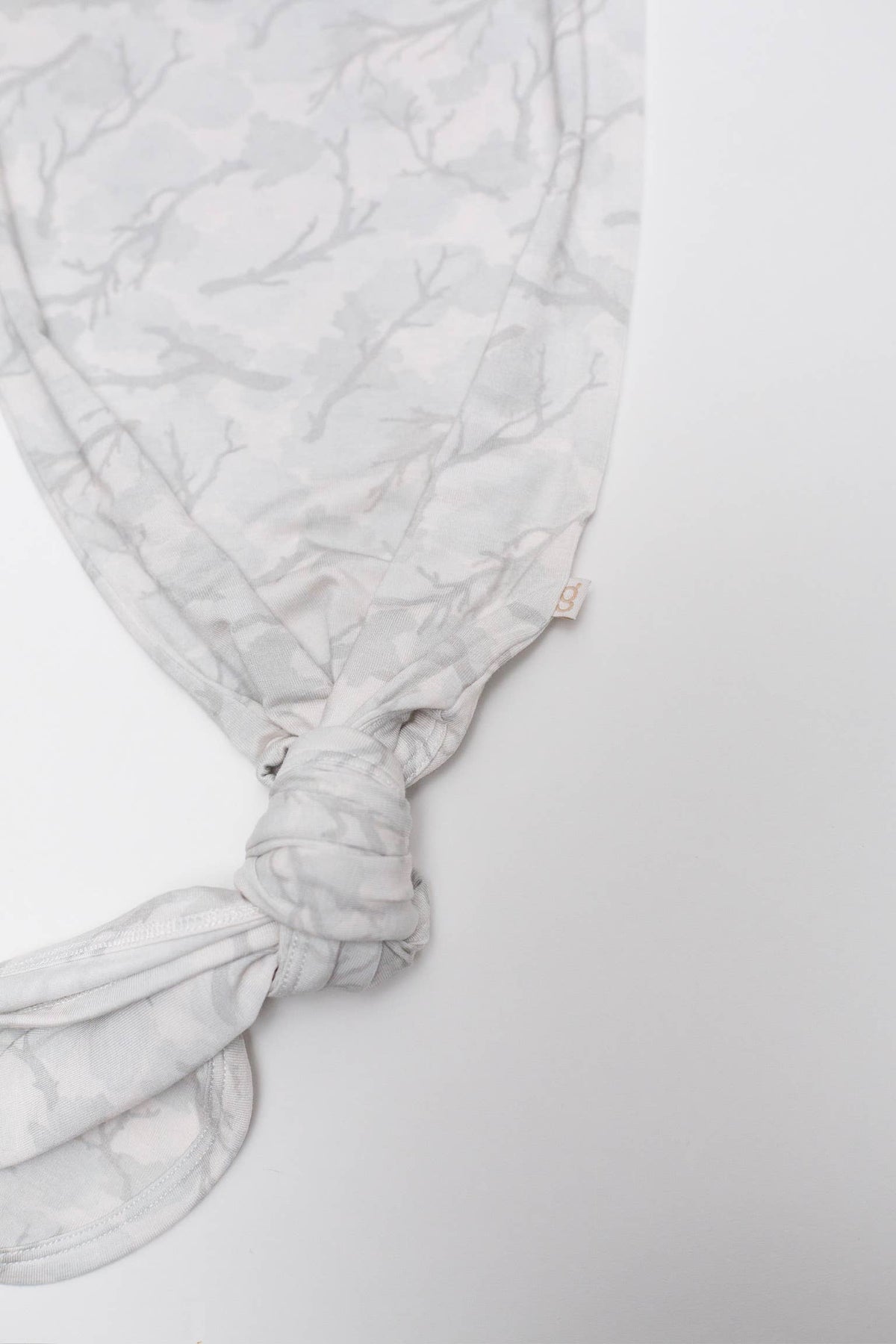Driftwood Camo- Knotted Infant Gown