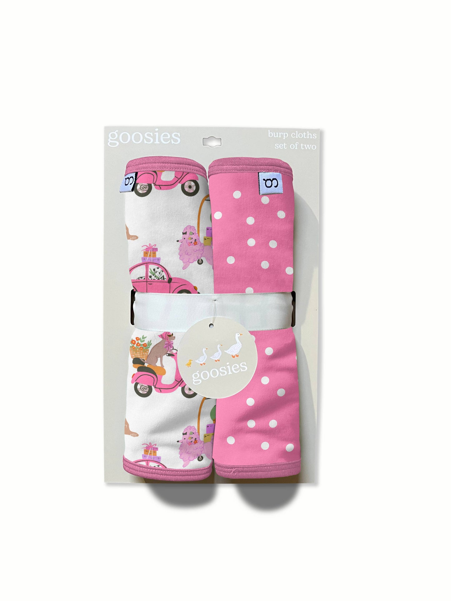 Puppy Chic (Posh Travel Dogs) Burp Cloth Set
