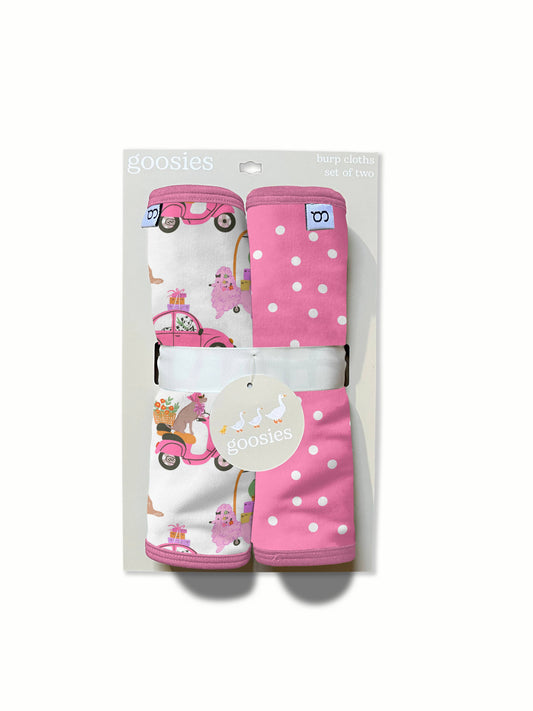 Puppy Chic (Posh Travel Dogs) Burp Cloth Set