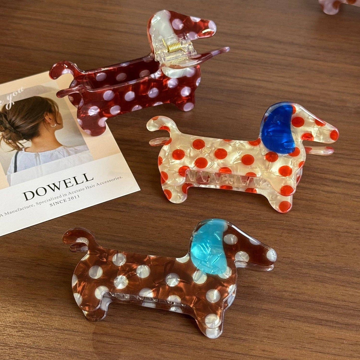 Dog Hair Claw Clip