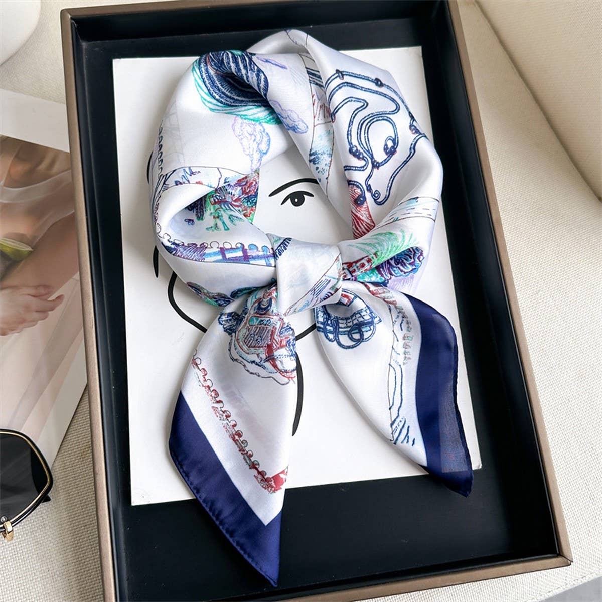 Silky Summer Sun Protection Scarf