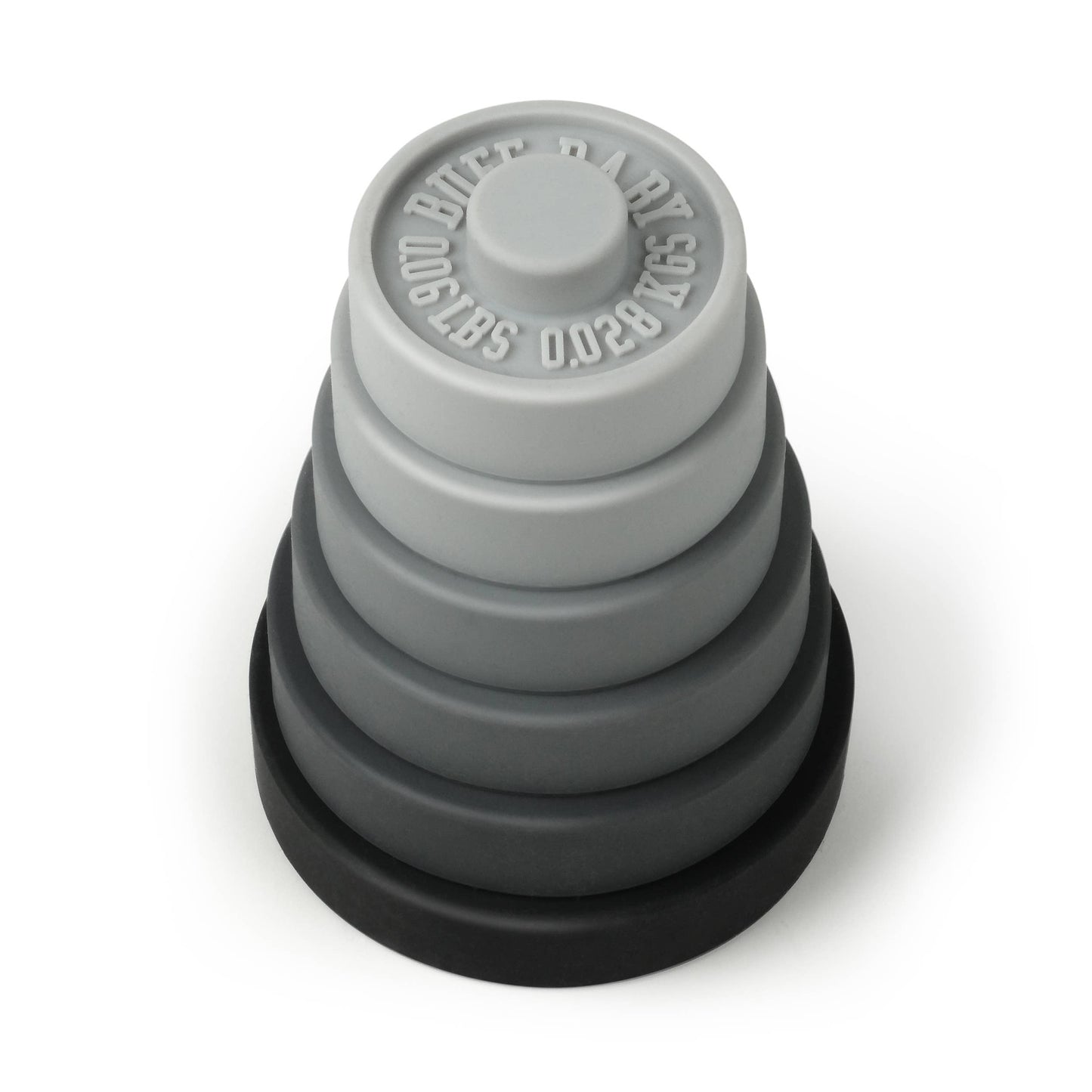 BUFF BABY - Weight Plate Stacking Toy and Teether