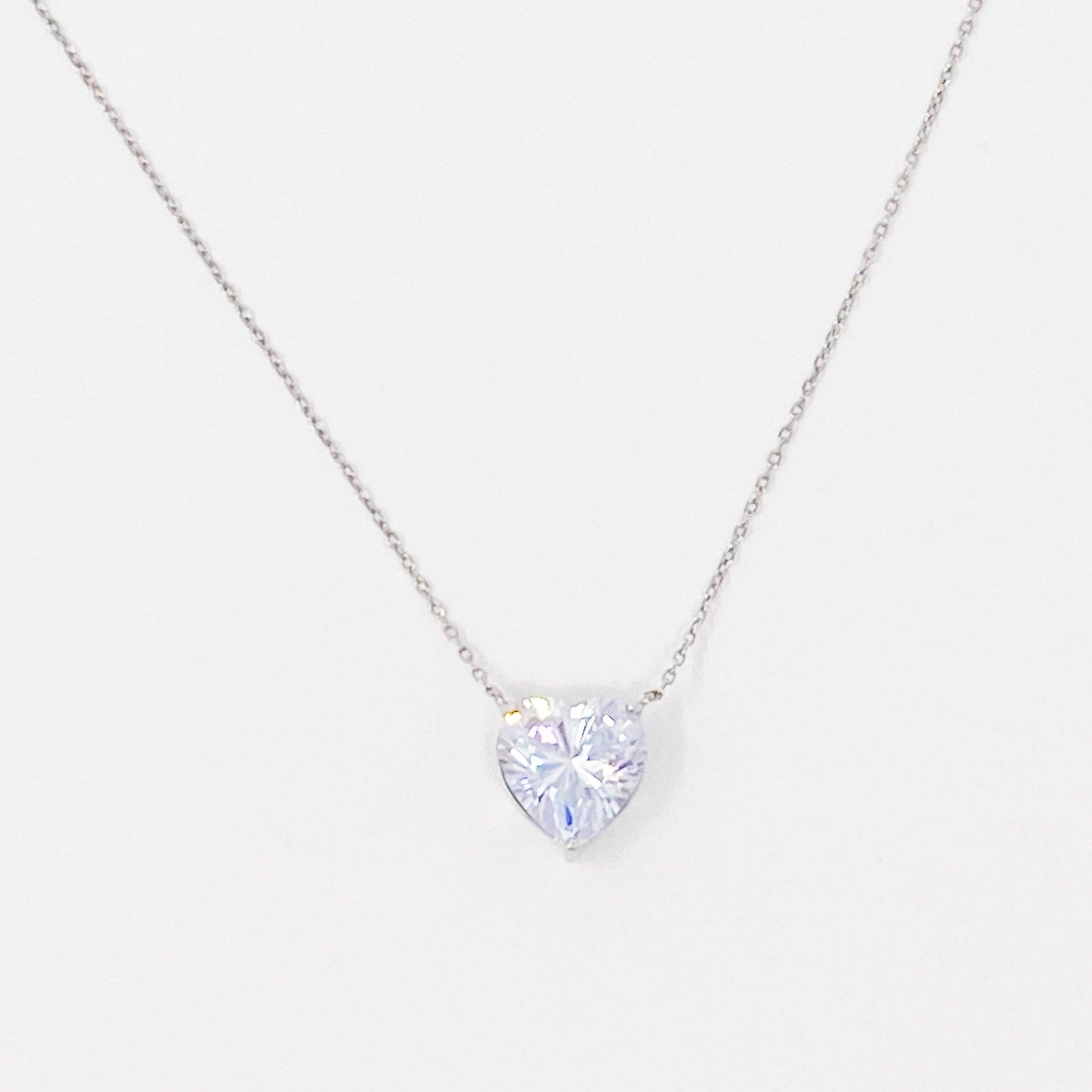 Sterling Silver Heart Necklace