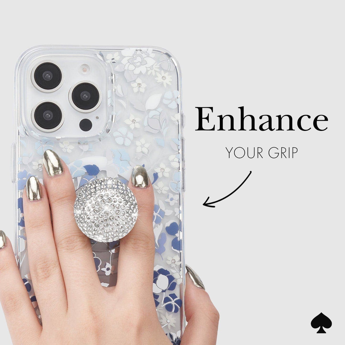 Kate spade new york Grip and StandSet in Stone
