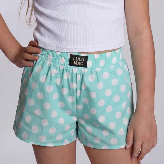 Youth LM Dot Shorts - Mint