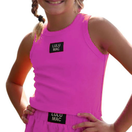 LM Hot Pink Tank - YOUTH
