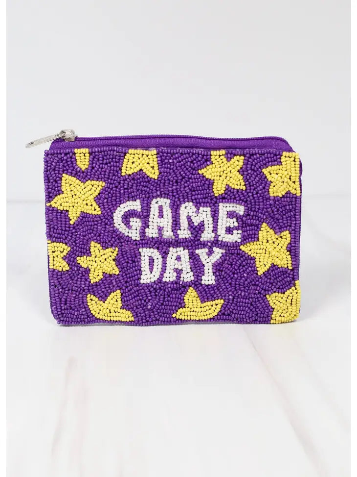 Game Day Coin Pouches