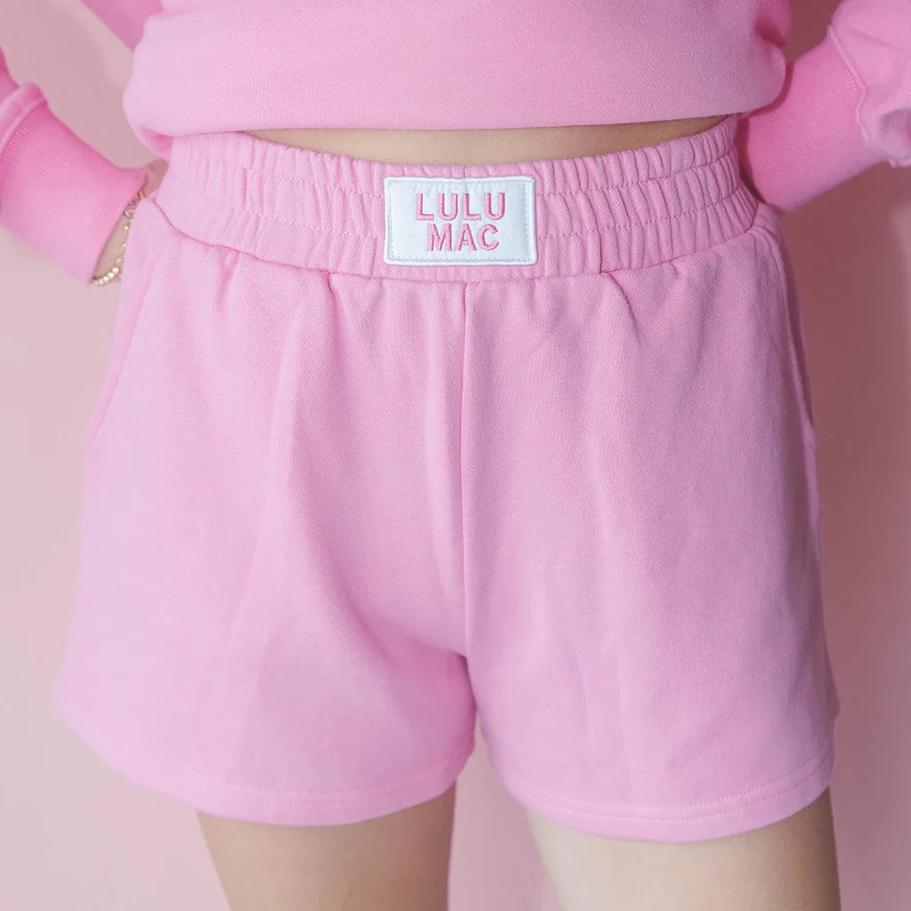 Terry Cloth Shorts - Bubblegum