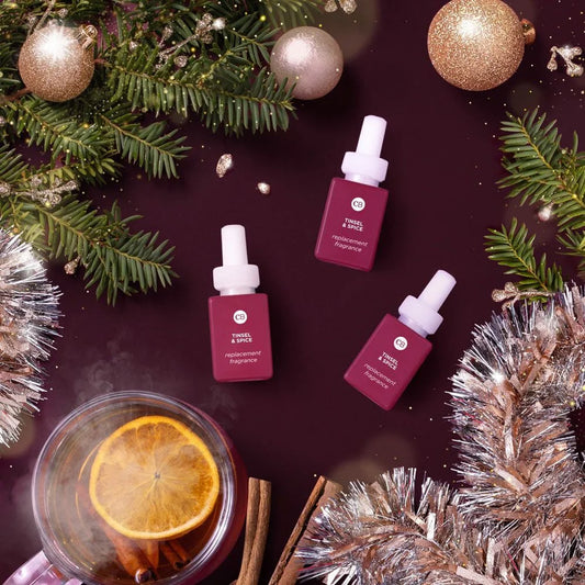 CB + PURA Diffuser Refill, Tinsel & Spice
