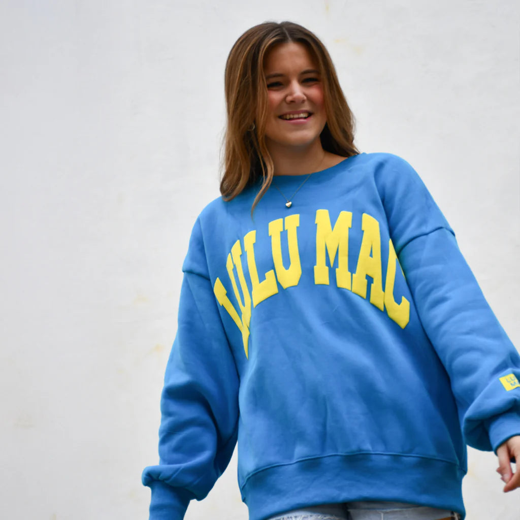 LM Cyan/Yellow Sweatshirt