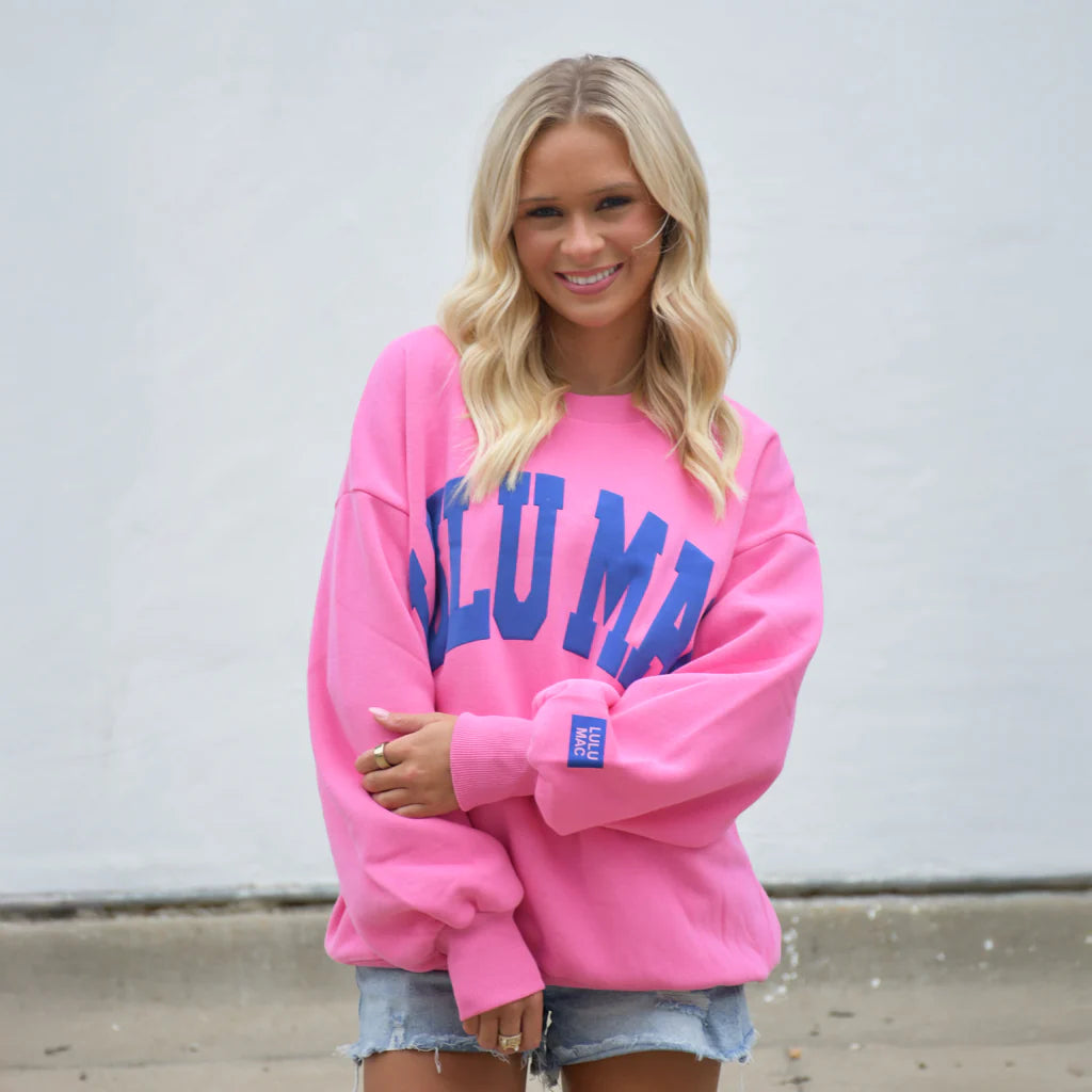 LM Pink/Royal Sweatshirt