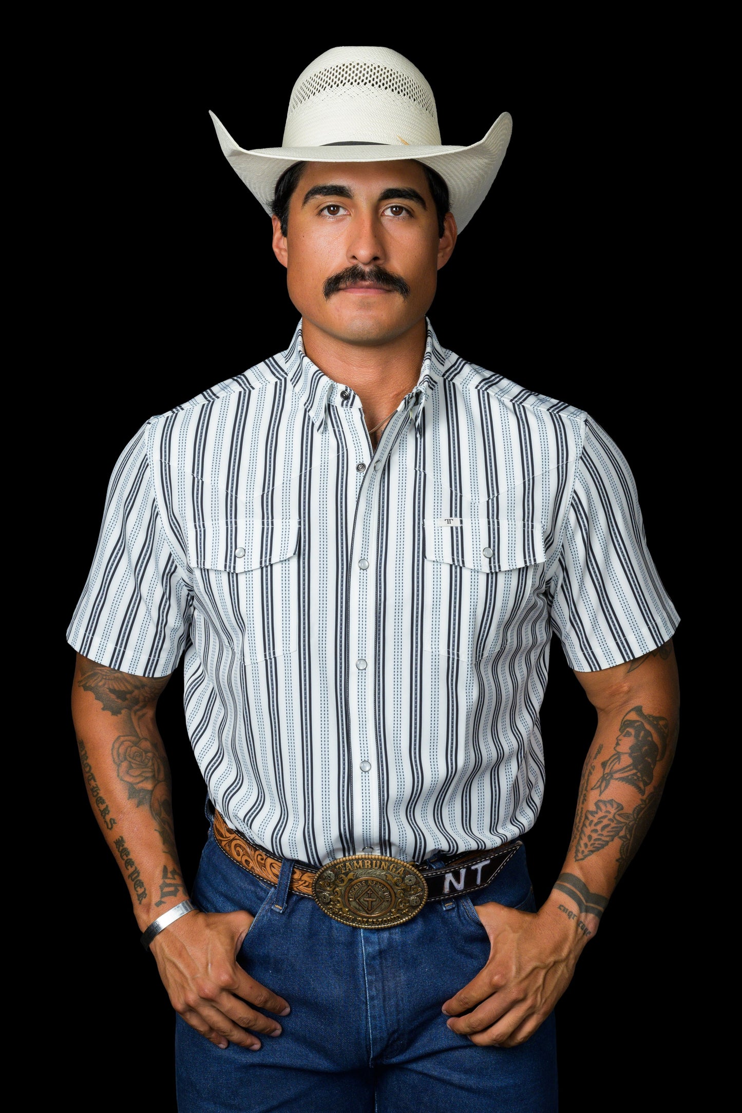 The Jake SS Snap - White