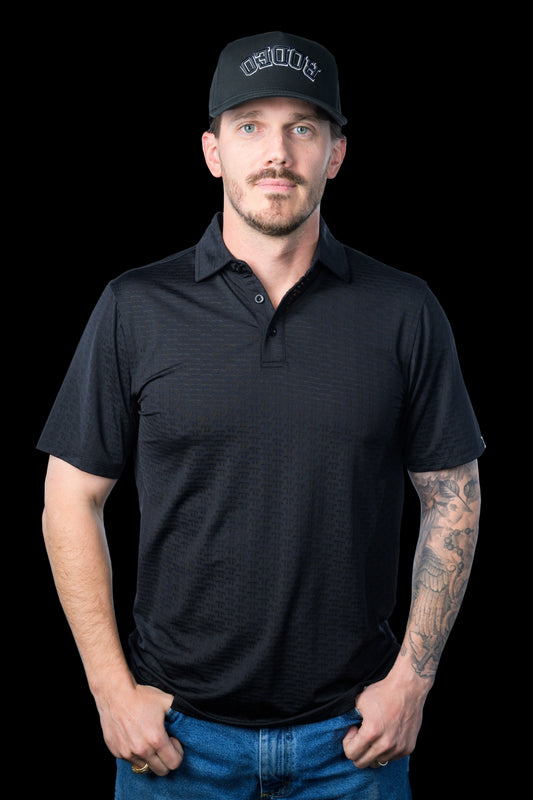 Laser Black Polo