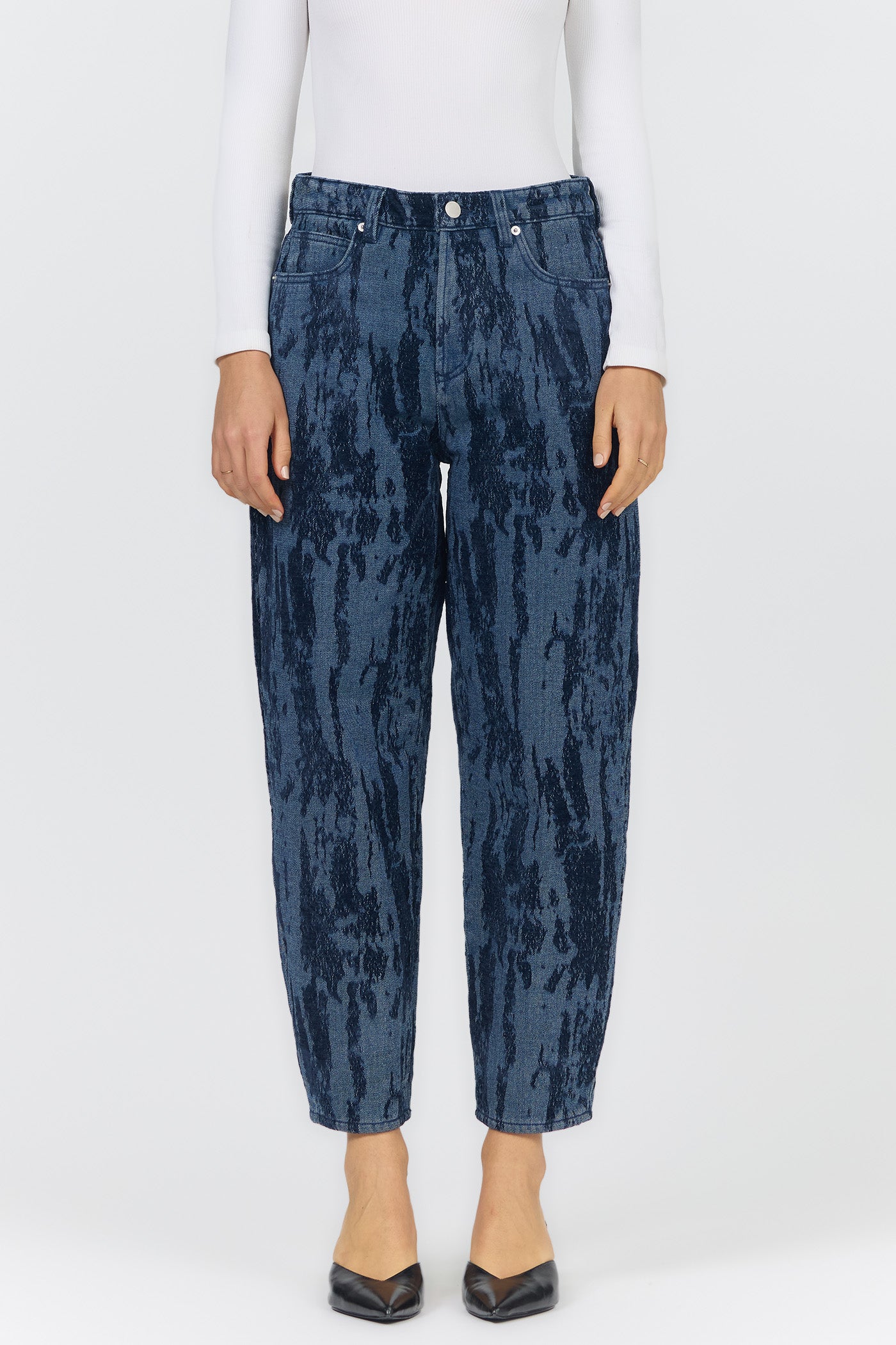 Everett Jeans - Speckled Denim