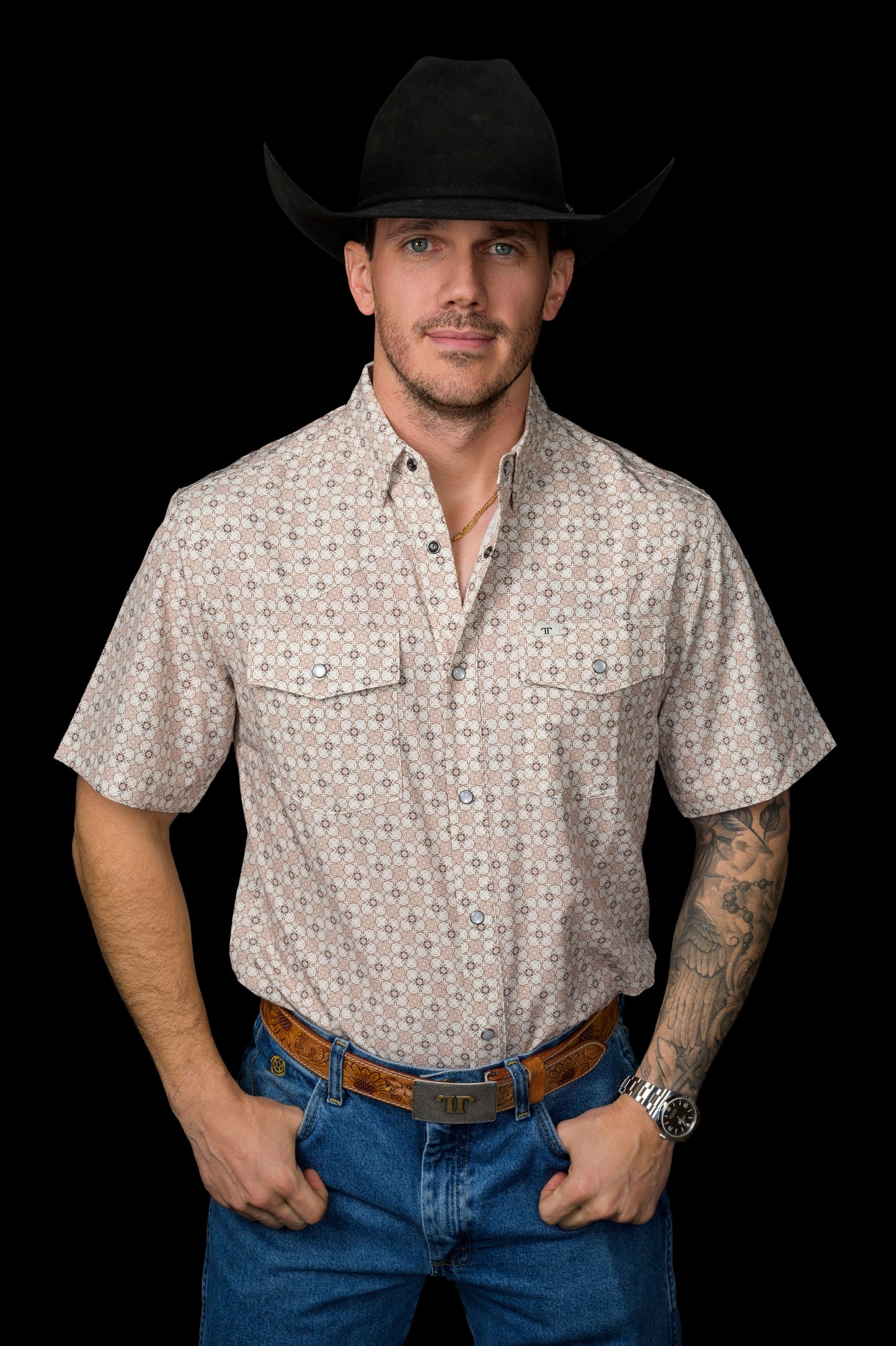 The Callen - Short Sleeve Snap