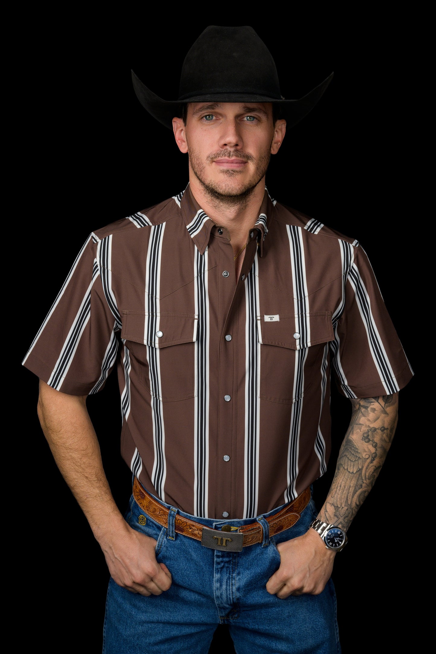 The Hatfield - Short Sleeve Snap