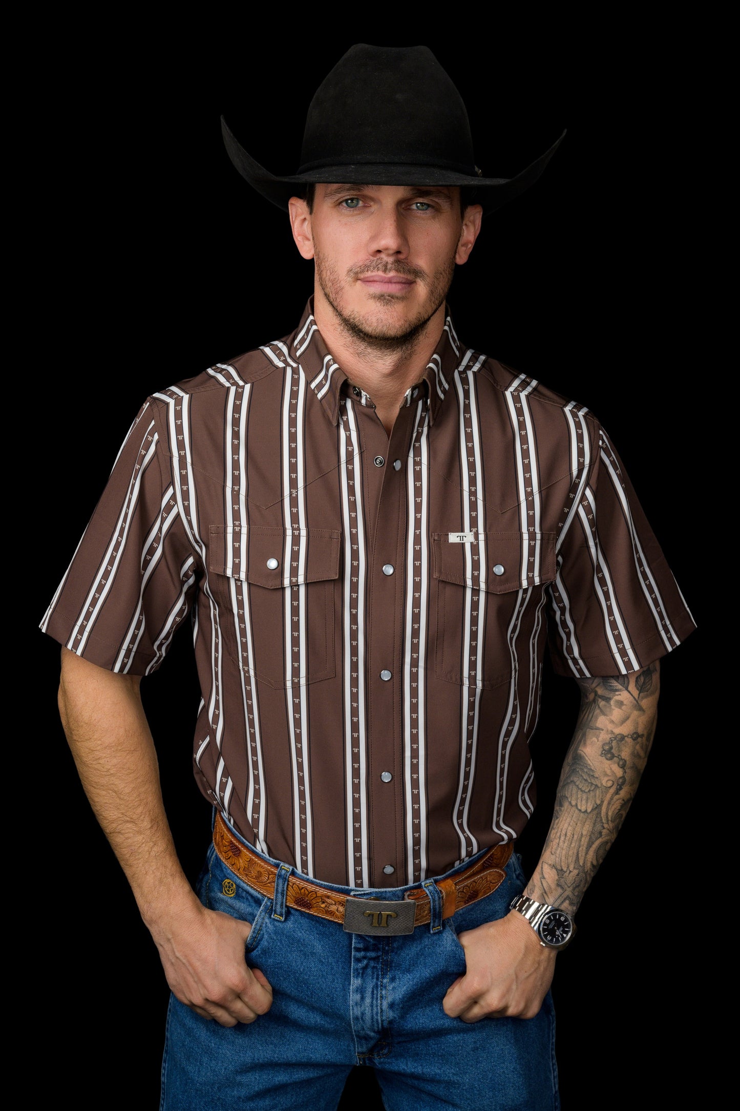 The Tucker - Short Sleeve Snap