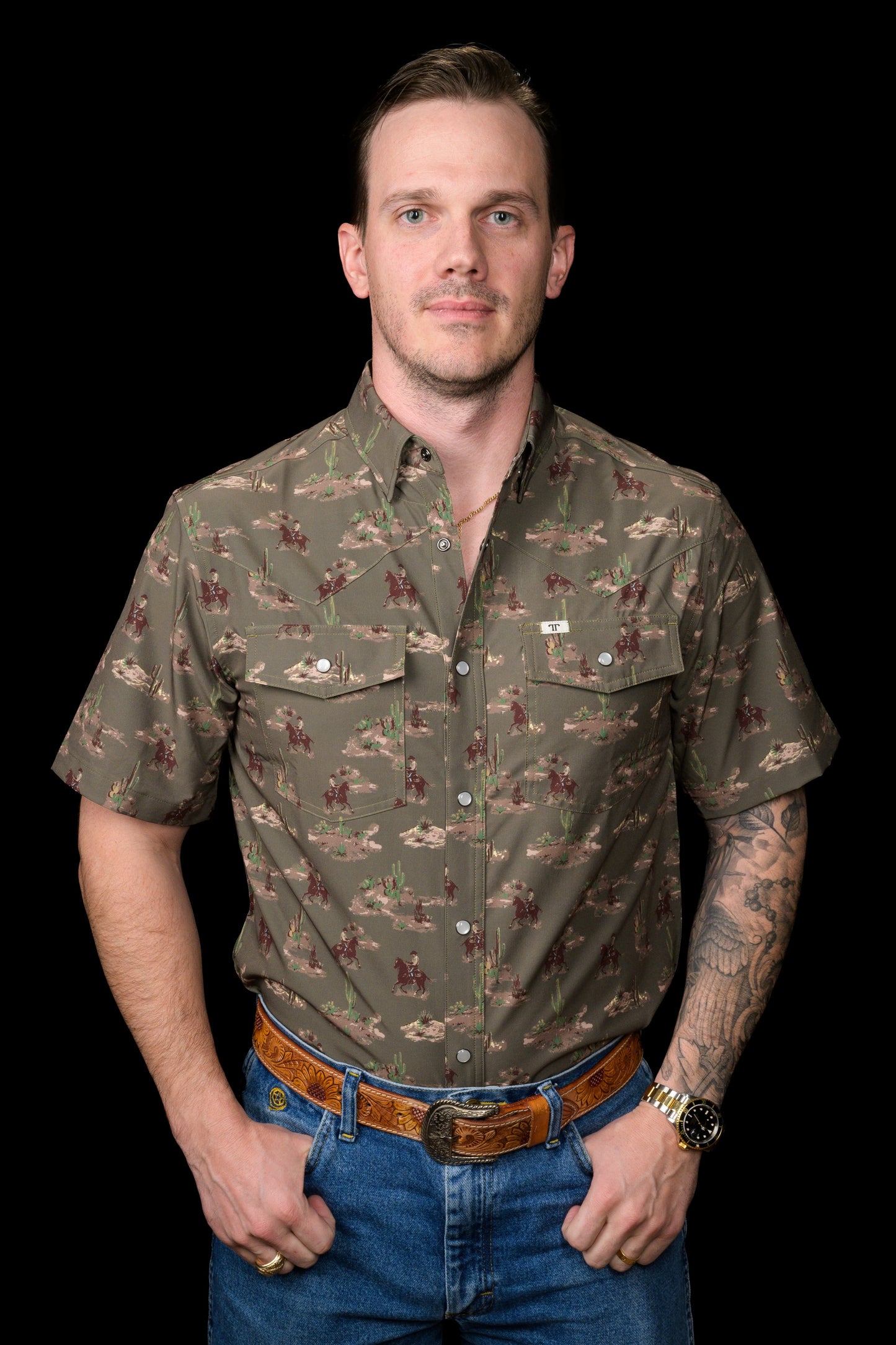 The Colt - Short Sleeve Snap