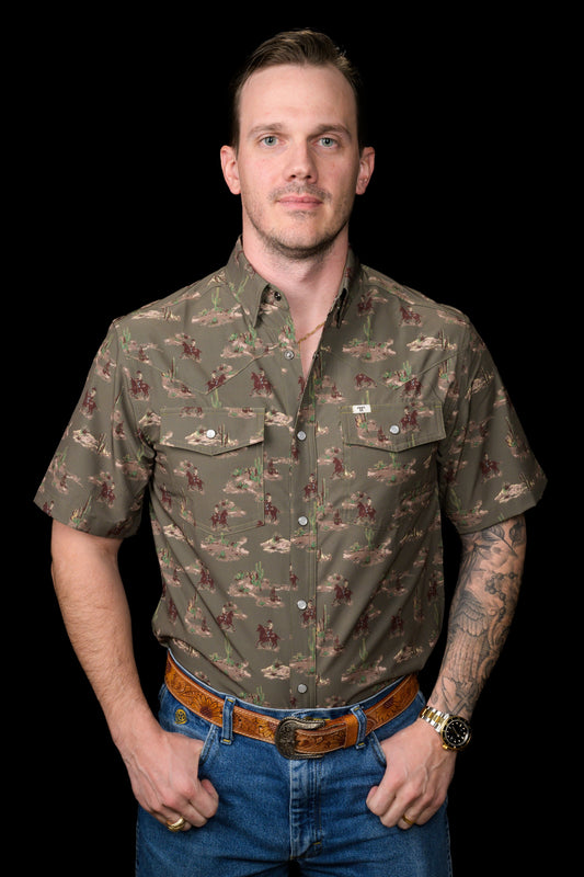 The Colt - Short Sleeve Snap