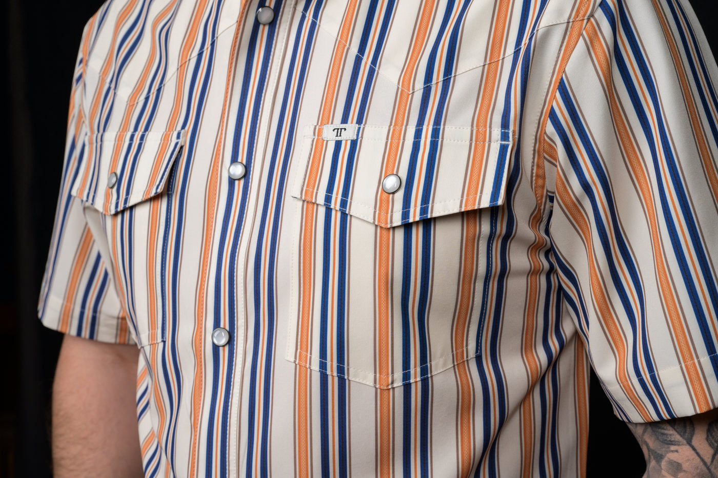 The Jackson - Short Sleeve Snap