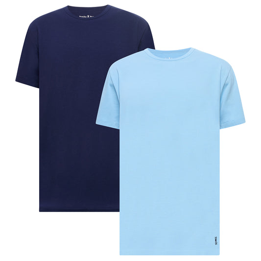 Two Pack Crew Tee - Glacier Lake