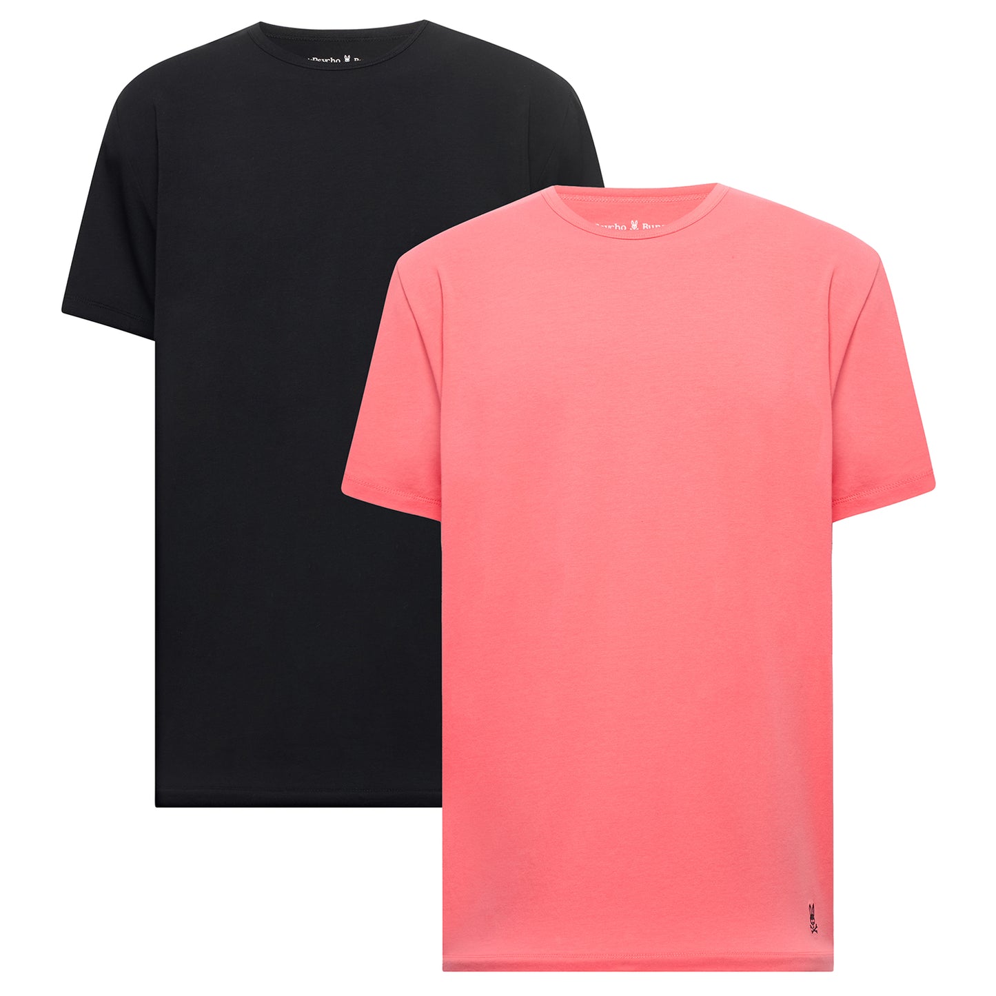 Two Pack Crew Tee - Sunkissed Coral
