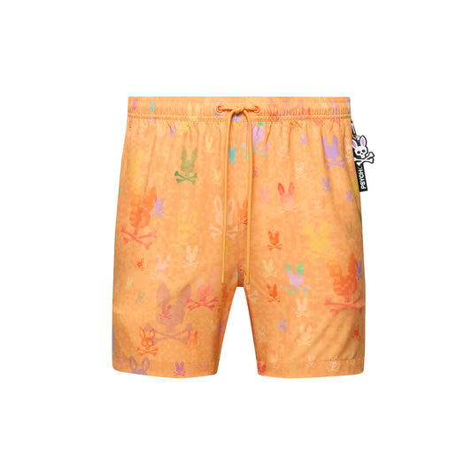 Van Bunny Swim Trunks - Papaya