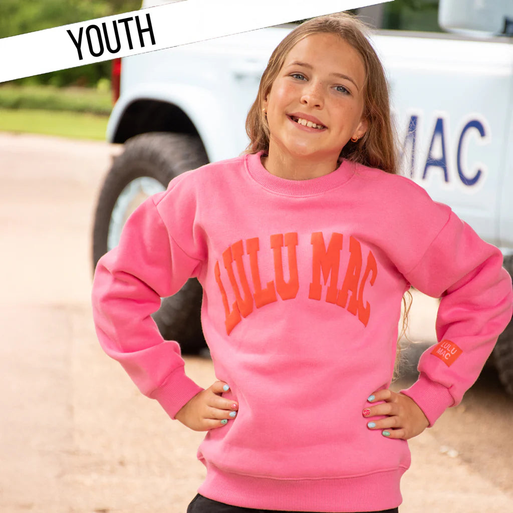 Pink/Orange Sweatshirt - YOUTH